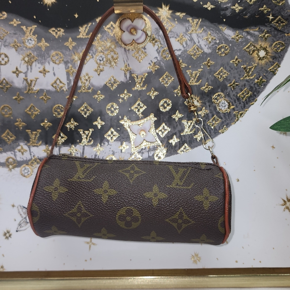 Authentic Louis Vuitton Monogram Mini Papillon W Unbranded Bag Charm - Picture 3 of 14